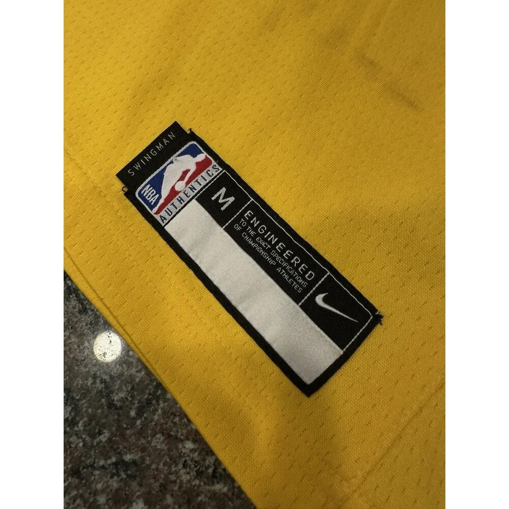 Nike Kyle Kuzma #0 Los Angeles Lakers Gold‎ Nike Lore Series NBA Jersey Youth M